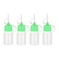 thumbnail image 6 of Uxcell Needle Tip Bottle Precision Plastic Applicator 5ml with Green Cap, 10 Count, 6 of 6