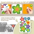 thumbnail image 2 of Transemion Colorfast And Long Service Life Hippie Flower Decal For Cars And Laptops Motorcycle Decal Sticker F, 2 of 6