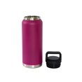 thumbnail image 3 of 36 Oz Stainless Steel Twist-Off Cap Water Bottle - Hot Pink, 3 of 3