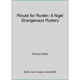 thumbnail image 1 of Pre-Owned Minute for Murder: A Nigel Strangeways Mystery (Paperback) 006080419X 9780060804190, 1 of 1
