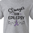 thumbnail image 4 of Inktastic Epilepsy Awareness Ribbon Support Walk Youth T-Shirt, 4 of 5