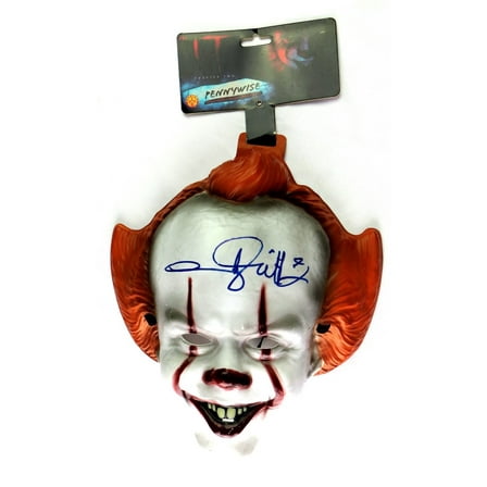 Andy Muschietti Signed Autographed Pennywise Mask IT BAS BK67763