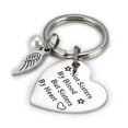 thumbnail image 4 of ornament display,Good Sister Gift Keychain Fashion Jewelry Keychain Stainless Decoration &,Silver, 4 of 8