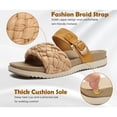 thumbnail image 3 of Women's Comfort Breathable Quick-Dry Arch Support Slippers with Double Strap, 3 of 6