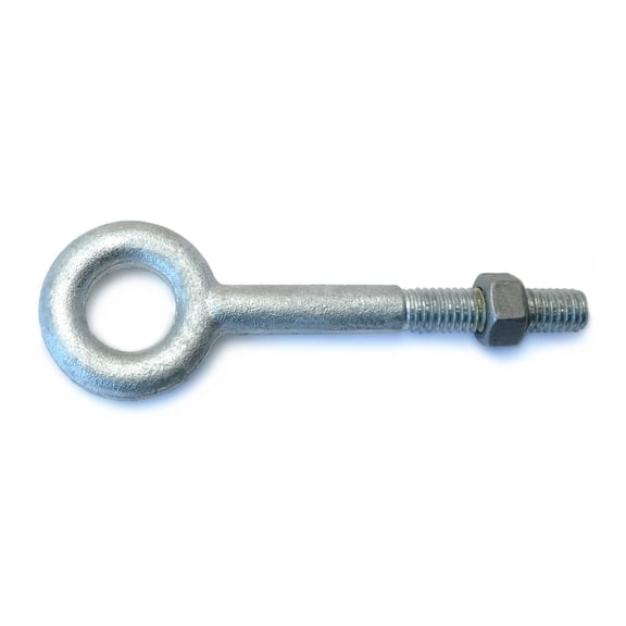 3/8"-16 x 3/4" x 3" x 4-1/2" Hot Dip Galvanized Eye Bolts (1 pcs.)