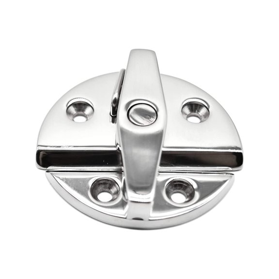 MARINE CITY Deck Hatch Latch  316 Stainless Steel, Twist Action Door Catch, Corrosion-Resistant for Marines, Boats, Yachts, Kayaks Pack of 1