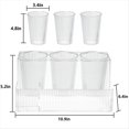 thumbnail image 5 of Soporte Transparente para Secador de Pelo, Organizador, Soporte para Secador de Pelo, Almacenamiento para Alisador, Herramientas de Peinado, Soporte de Almacenamiento para Tocador, 5 of 5