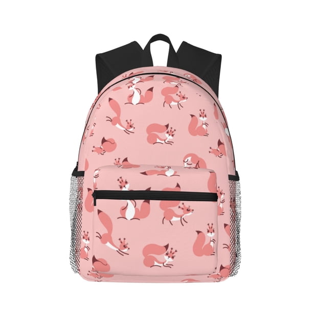 Disketp Fox Mochila Ligera Clásica con Múltiples Bolsillos, Mochila Casual para Hombre y Mujer, Ideal para Escuela, Trabajo y Viajes