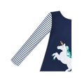 thumbnail image 5 of Girls Casual Dress Unicorn Sequins Embroidered Long Sleeve 3 Years, 5 of 6