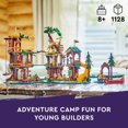 thumbnail image 2 of Casa en árbol de juguete LEGO Friends Adventure Camp con muñecas de más de 8 años, 2 of 7