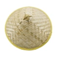 thumbnail image 1 of Sombrero asiático trenzado, sombrero para exteriores, sombrero tejido, sombrero de granjero asiático, unisex, de bambú. estilo B, 1 of 9