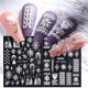 thumbnail image 4 of Calcomanías adhesivas para decoración de uñas con copos de nieve, Navidad 5d en relieve, copo de nieve blanco francés, accesorios para decoración de uñas, suministros de decoración, 4 of 5