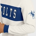 thumbnail image 6 of Men's Darius Rucker Collection by Fanatics  Cream Indianapolis Colts Colorblock Pullover Sweatshirt, 6 of 6