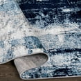 thumbnail image 5 of Livabliss Wanderlust Modern Abstract Area Rug,7'10" x 10'2",Navy/Aqua, 5 of 7
