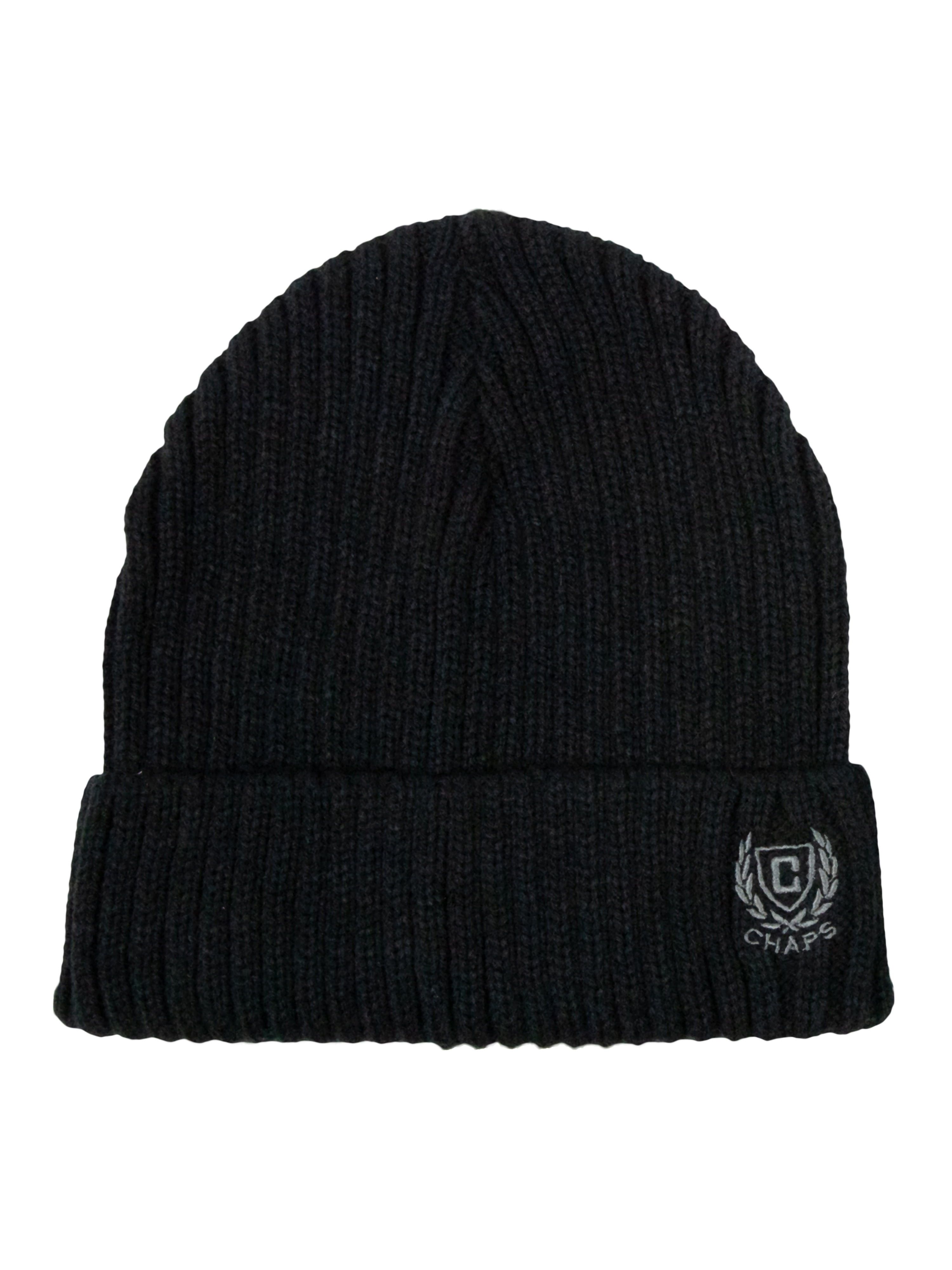 Chaps Men's 2-Pack Logo Beanie Style Hats, One Size
