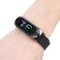 thumbnail image 5 of Pulsera Deportiva, Pulsera De Conteo De Pasos, Pulsera Inteligente, Pulsera De Medición De Temperatura, Resistente Al Agua Para Deportistas, Mujeres Ligeras, Hombres Duraderos ANGGREK Descripción de la referencia, 5 of 5