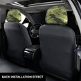 2 Pcs Car Headrest Cover Soft And Comfortable To Protect The Car