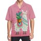 thumbnail image 5 of Camisas casuales de playa con botones para hombre, camisa hawaiana con estampado 3D de cebra y grafiti colorido, camisa hawaiana de manga corta para hombre, 5 of 5