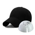 thumbnail image 2 of Washranp Universal Baseball Bump Cap Insert PE Liner Anti collision Lightweight Head Insert Bump Hard Helmet Hat, 2 of 7