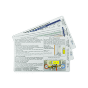 HVAC Quick Reference Cards for Refrigerant Charging and Troubleshooting