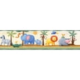 thumbnail image 2 of Roommates Baby Room Wall Decorative Jungle Adventure Peel & Stick Border, 2 of 4
