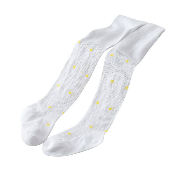 Zshosam Girls' Tights Tights for Girls Ultra Soft Tights for Girls Ballet School Uniform Festival Size 3T 4T,(Yellow 3-4 Years)