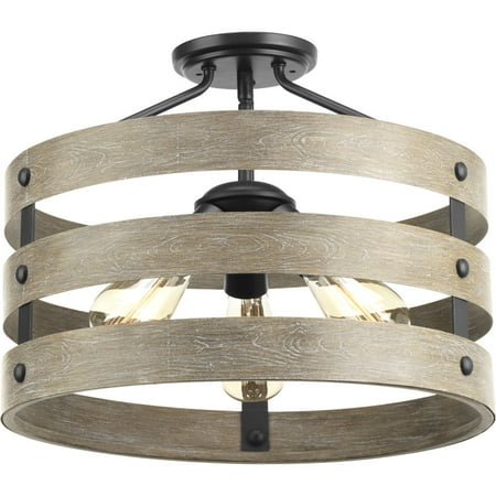 

Gulliver Collection Three-Light 17 Semi-Flush Convertible