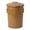 Copper, variant on Plexon 2 Gallon Small Metal Trash Can with Lid Bathroom Garbage Can with Lid Bathroom Trash Can for Bedroom Office Kitchen Indoor Waste Basket, Round Powder Coated Copper