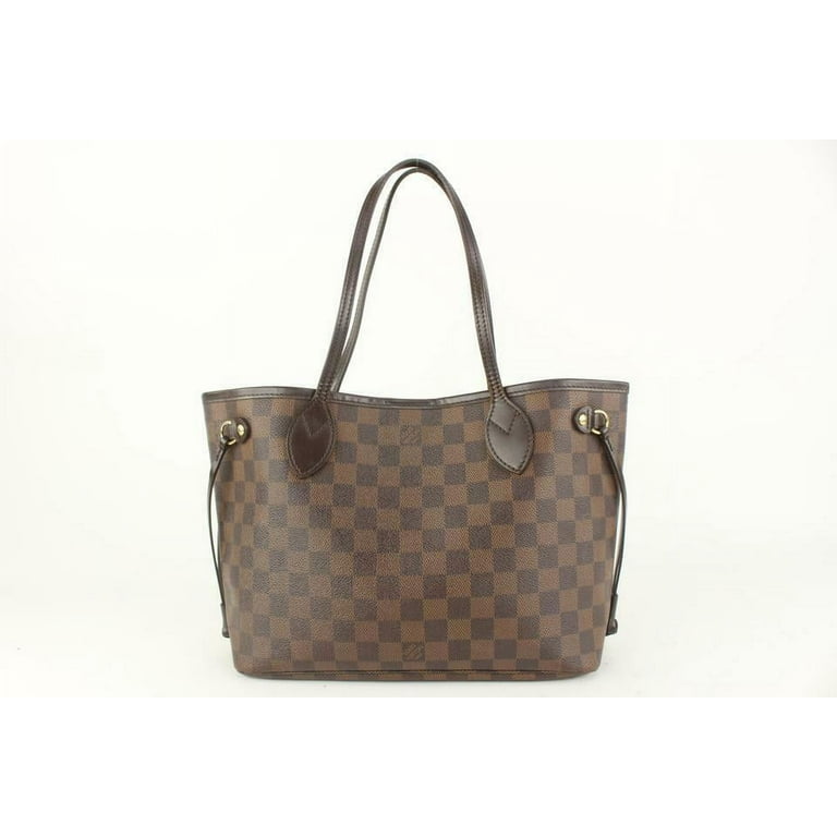 Louis Vuitton Small Damier Ebene Neverfull PM with Pouch with
