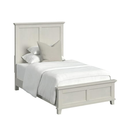 Picket House Furnishings Henrik Twin Panel Bed in Ivory