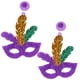 thumbnail image 1 of 1 par de mujeres Parring de sementales Novedad Joyería de aretes acrílico para fiesta Festive, 1 of 7
