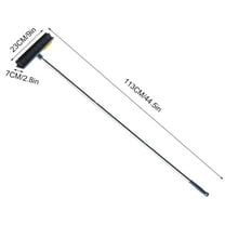 witspace Extendable Floor Grout Brush with Side Scraper, Floor Scrub Brush Stiff Bristle Long Handle Cleaner Brush for Bathroom Kitchen Floor Tile Grout Gap and Corner Cleaning