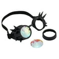 thumbnail image 6 of Steampunkn Glasses Goggle with Rainbow Crystal Glass Lens, 6 of 6