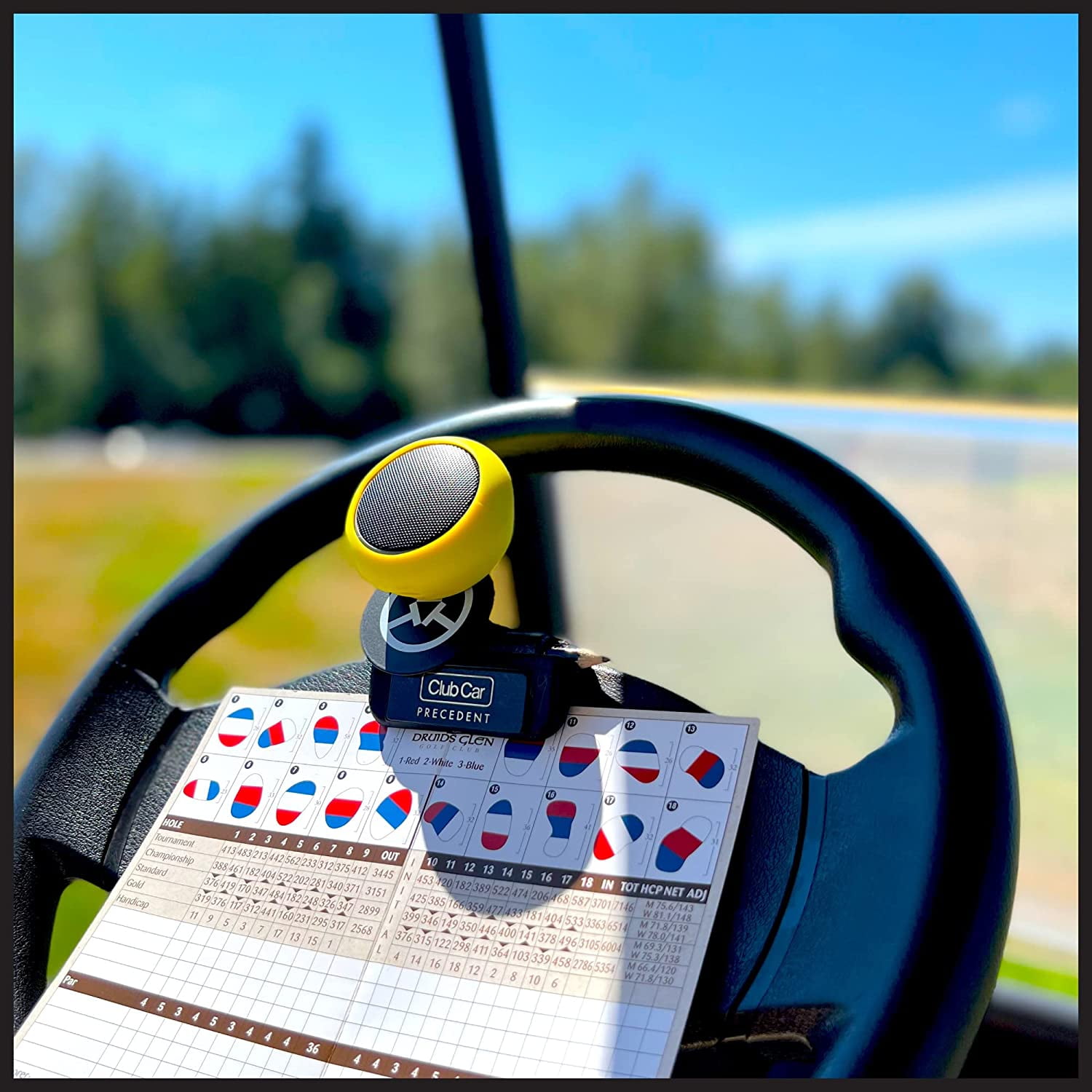 TecTecTec TEAM8 S Golf GPS Bluetooth Speaker - Smart Audible GPS