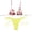 Yellow #57, variant on Dresfit Cozy Two Piece Swimsuit Set - Relaxed Bikini for Resort Wear Pink M