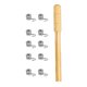 thumbnail image 1 of 10 unids/set de actividad de ortodoncia Dental, gancho engarzable, bloqueo de parada, accesorio de herramienta Dental, 1 of 8
