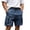 Blue, variant on Satingcolo Men's Classic Outdoor Cargo Shorts with Pockets Versatile Plain Straight Leg Pants Summer Casual Workout Streetwear
