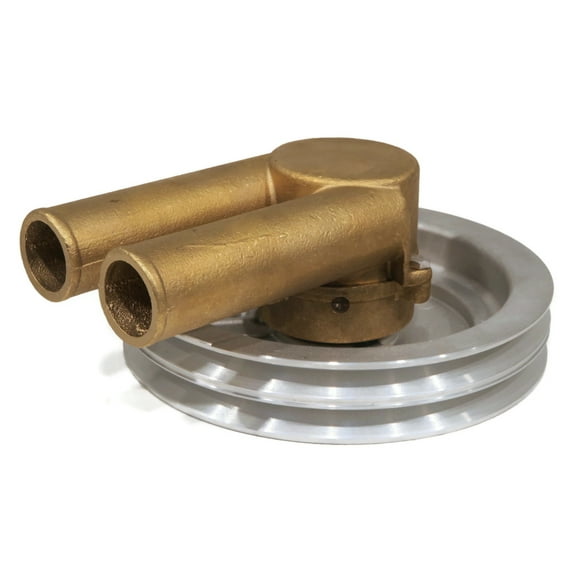 The ROP Shop Raw Sea Water Pump Assembly for Volvo Penta 5.0L 5.0GL-C, 5.0GL-D, 5.0GL-E Motor