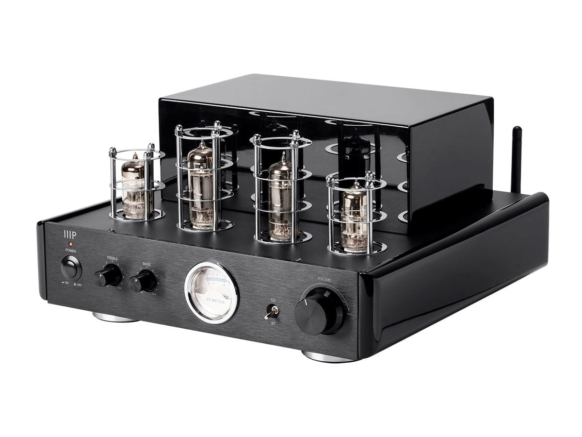 Monoprice Stereo Hybrid Tube Amplifier With Bluetooth & Line Output
