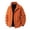 Orange, variant on Solid Color Mens Bomber Jackets Big And Tall Windbreaker Lightweight Waterproof Zip up Jackets Casual Hiking Stand Colla Long Sleeve Mens Coat