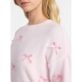 thumbnail image 4 of No Boundaries Bow Sweater, Lightweight, Women's, 4 of 5