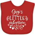 thumbnail image 3 of Inktastic Gigi's Little Valentine Boys or Girls Baby Bib, 3 of 4