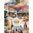 thumbnail image 6 of Ice Hockey Players Tablecloth Rectangle Table Cloth 60x102, Waterproof Tablecloth Outdoor Table Cloth, Sports Watercolor Ombre Abstract Art Washable Table Cover for Kitchen Dinning Party, 6 of 8