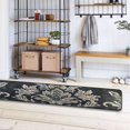 thumbnail image 6 of Retro Floral 72×24 inch Runner Rug Non-Slip Pads Ares Rugs Washable for Bedroom Bathroom Living Room, 6 of 6