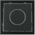 thumbnail image 4 of 12pcs ABC Clear 145x145mm Square Large Pegboards Board for Fuse Bead, 4 of 6