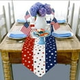 thumbnail image 5 of TACILIP 4th of July Decor, Flag Star Table Runner Flag Design for 4th of July Memorial Day Independence Day Home Kitchen Decor, Mom Gifts, 5 of 6