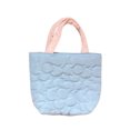 thumbnail image 2 of Bolsa Bolso acolchado de algodón acolchado con asa superior para mujer (azul) JShteea Para Estrenar, 2 of 8