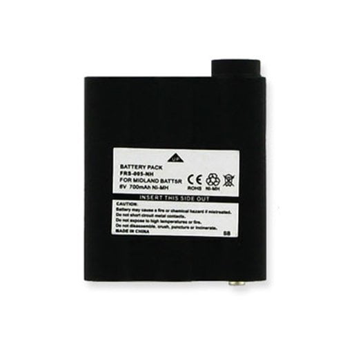 700mAh 6V NI-MH Compatible with Midland BATT-5R Two-Way Radio Battery Replacement for Midland GXT-325 Battery 2 Pack 