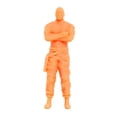 thumbnail image 4 of Figuras de personas modelo 1:64 Personas pequeñas Personaje de resina 1/64 Muñeca Modelo en miniatura Johnson, 4 of 9