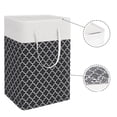 thumbnail image 3 of Cesto de Ropa Sucia Gloria Plegable 75 L Negro 15,7x11,8x24 Pulgadas, 3 of 7